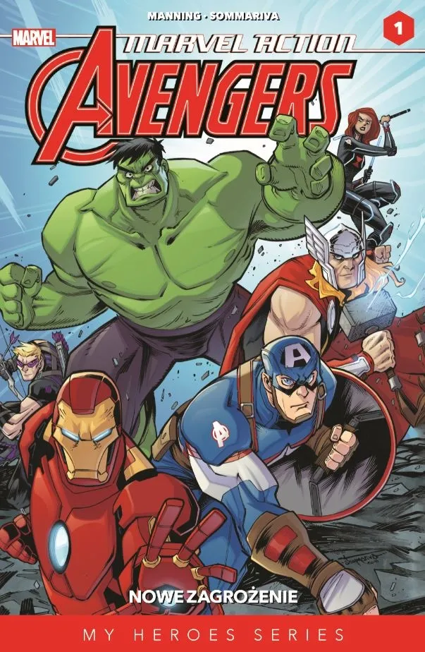 Marvel Action: Avengers. Tom 1: Nowe zagrożenie (My Heroes Series, #1)