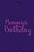 Memories Of My Birthday: Bl...
