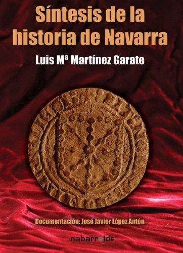 Portada de Sintesis de la historia de Navarra, de Martinez Garate Luis M¬