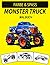 MONSTER TRUCK MALBUCH: Neue und erweiterte Ausgabe Einzigartige Designs Monster Truck Malbuch für Kinder & Erwachsene (German Edition)