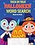 Halloween Word Search Book ...