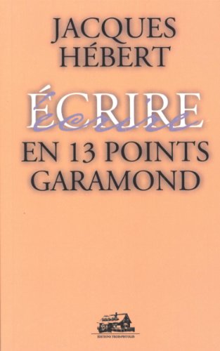 En 13 Points Garamond (Paperback)