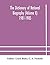 The dictionary of national biography (Volume X) 1981-1985 by C.S. Nicholls
