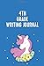 4th grade writing journal: ...