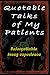 Quotable Talks of my Patien...