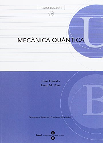 Mecànica quàntica (Paperback)