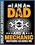 Self Care Notebook: Dad Mechanic 0512 110 Pages Undated Daily Planner And Task Organizer Notebook For Goal Planners - Increase Manage Time. Invest 5 ... and Mindfulness for Healthier Living