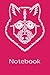 Notebook: Mandala Wolf Note...