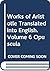 Works of Aristotle Translated into English. Volume 6 Opuscula