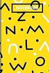 Notebook: Alphabet Designed Notebook