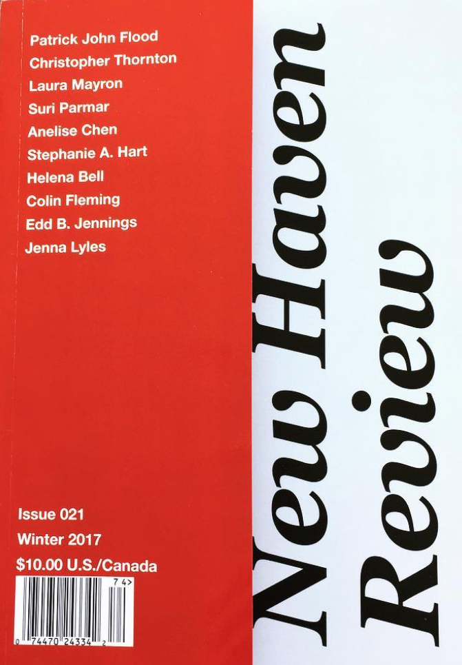 New Haven Review: Issue 021, Winter 2017
