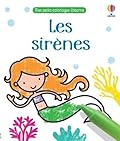 Les sirènes - Mes petits coloriages Usborne