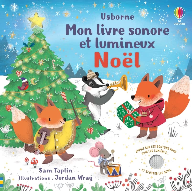 Noël - Mon livre sonore et lumineux - Dès 6 mois (Paperback)