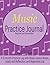 Music Practice Journal: Beginner and Intermediate (purple)