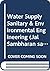 Water Supply Sanitary & Env...