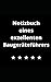 Notizbuch eines exzellenten...
