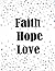 Faith Hope Love (Notebook and Journal) by Inspiration