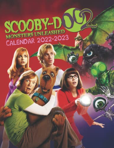 Scoobỵ Doo 2 2022 Calendar: Cartoon 2022 OFFICIAL calendar, 2022-2023 18 months - monthly planner.Gifts boys girls kids and all Fans for halloween Christmas. Kalendar calendario calendrier 16 monthly (Paperback)