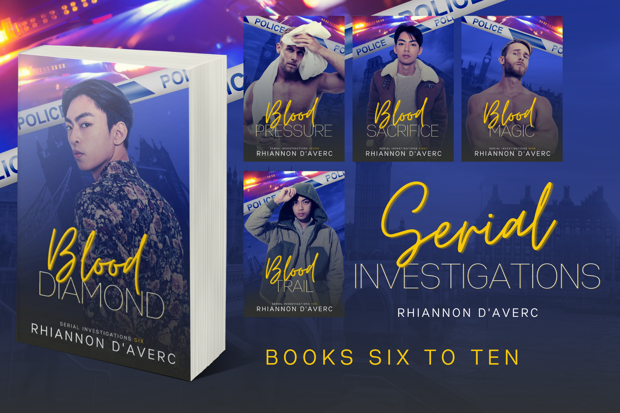Serial Investigations Books 6 - 10 Boxset (Serial Investigations, #6-10)