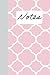 Pink Notebook: 6 x 9 120 pa...