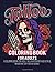 Tattoo Coloring Book For Ad...