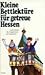 KLEINE BETTLEKTURE FUR GETREUE HESSEN [Hardcover]