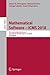 Mathematical Software – ICMS 2018 by James H. Davenport