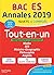 Annales Bac 2019 Tout-en-un...