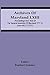 Archives Of Maryland Lxiii;...