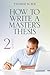 How to Write a Master's Thesis
