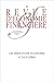 Les défis d'une économie à taux zéro (Revue d'économie financ... by COLLECTIF AEF