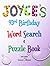 Joyce's 93rd Birthday Word Search & Puzzle Book by Rob Sutton