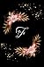 Letter F Monogram Notebook:...