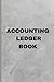 Accounting Ledger Book For ...