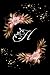 Letter H Monogram Notebook:...