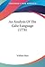 An Analysis of the Galic La...