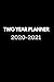 TWO YEAR PLANNER 2020-2021