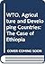 WTO, Agriculture and Develo...