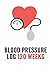 blood pressure log book: record book journal book 120 Weeks 6 X 9 120 Pages