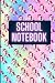 School Notebook: Notebook unicorn pink
