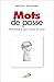 MOTS DE PASSE