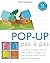 POP UP 3D pas a pas - Step by step pop-up book (French Edition)