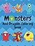 Monsters And Dragons Coloring Book by Sam Bird