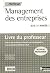 Management des entreprises BTS 1e année  by Marie-José Chacon