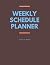 weekly schedule planner: we...