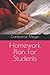 Homework Plan For Students