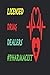 Lincensed drug dealer pharmacist lined notebook journal gift by Rachael Jackson