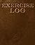 Exercise Log: Leather Tooled Inspired Cover