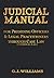 Judicial Manual for Presiding Officers & Legal Practitioners ... by G.J. Williams