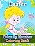 Easter Color By Number Coloring Book by Micah Smith